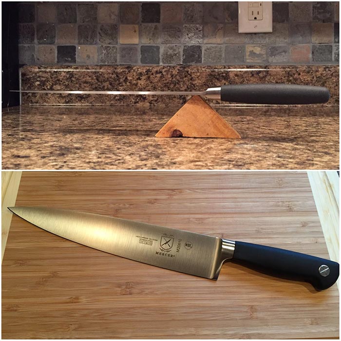Mercer Culinary Mercer Genesis Knife Sharpening Steel, 10 Inch M21010,  10-inch, Multi