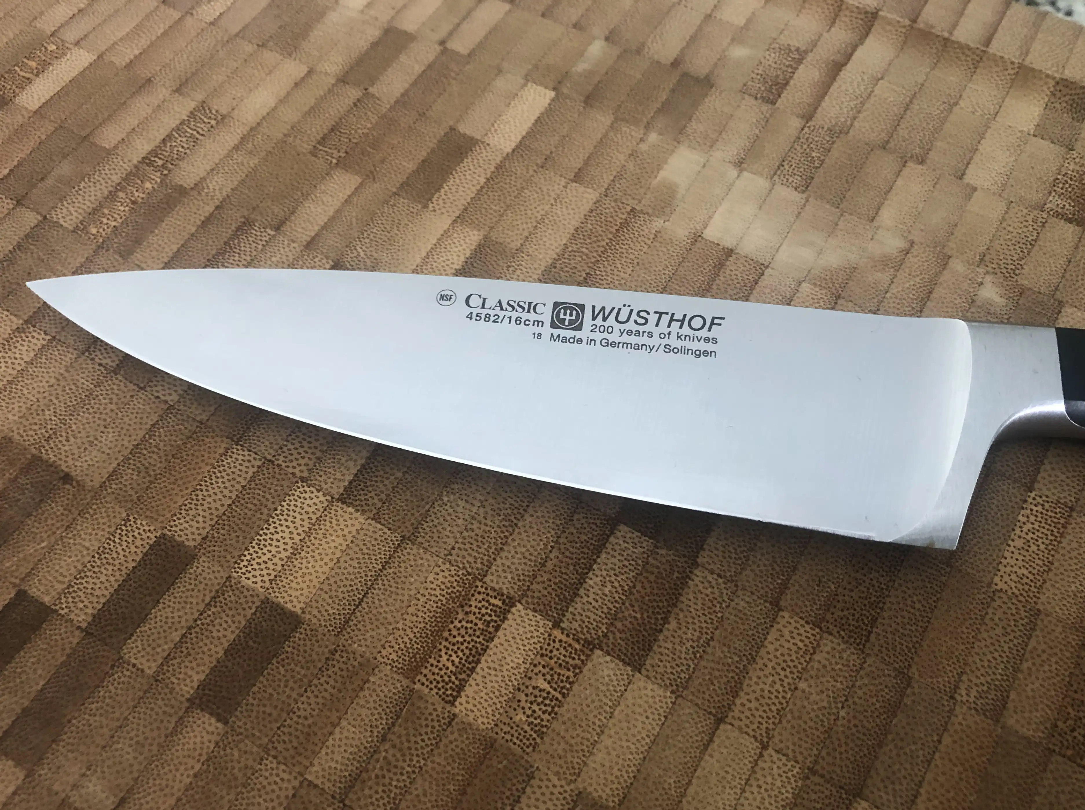 Wusthof Classic Chef Knife Blade